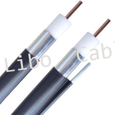 Welded Aluminum Tube CATV Trunk Cable QR500 with Galvanized Steel Messenger